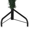 vidaXL Eckiger k&uuml;nstlicher Weihnachtsbaum Gr&uuml;n 120 cm PVC und Metall