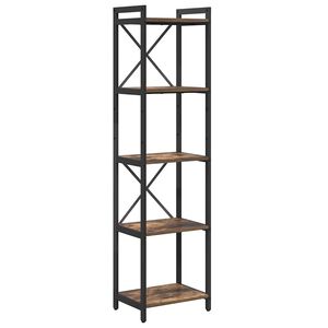 vidaXL B&uuml;cherregal Ger&auml;ucherte Eiche 40 x 30 x 155 cm Holzwerkstoff