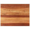 vidaXL Tischplatte Massivholz Akazie 15-16 mm 70x90 cm