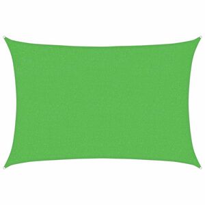 vidaXL Sonnensegel 160 g/m&sup2; Hellgr&uuml;n 2x3 m HDPE