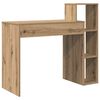 vidaXL Schreibtisch Artisan-Eiche 100 x 40 x 90 cm Holzwerkstoff