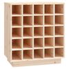 vidaXL Weinregal 55,5x34x61 cm Massivholz Kiefer