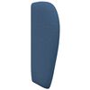vidaXL Kopfteil Ohr Blau 40 x 23 x 6 cm Stoff