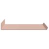 vidaXL Schwebendes Regal 4 pcs Rosa 40 x 18 x 2,5 cm Stahl