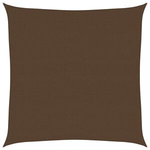 vidaXL Sonnensegel 160 g/m&sup2; Braun 4,5x4,5 m HDPE