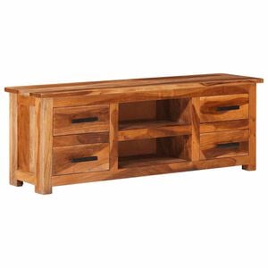 vidaXL TV-Schrank 110x30x40 cm Massivholz