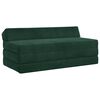 vidaXL Klappsofa Bett Dunkelgr&uuml;n 120 x 60 x 49 cm Stoff