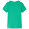Kinder-T-Shirt Gr&uuml;n 140
