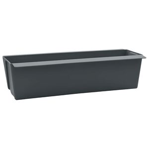 vidaXL Blumenboxen f&uuml;r Euro-Paletten 24 pcs Grau 36 x 13,5 x 9,5 cm