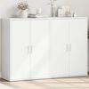 vidaXL Sideboards 2 Stk. Wei&szlig; 60x31x84 cm Holzwerkstoff