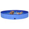 vidaXL Hundepool Faltbar Blau 300x40 cm PVC