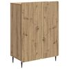 vidaXL Sideboard Artisan-Eiche 66 x 34,5 x 92 cm Holzwerkstoff