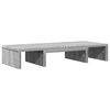 vidaXL Monitorst&auml;nder Verstellbar Grau Sonoma 60x24x10,5 cm