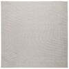 vidaXL Innen- und Au&szlig;enteppich PALMERAS Creme 200 x 200 cm Polyester