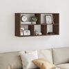 vidaXL Wandregal Braun Eichen-Optik 100x25x50 cm Holzwerkstoff