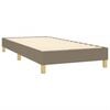 vidaXL Boxspringbettgestell Taupe 80x200 cm Stoff