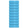 vidaXL Wascht&uuml;cher FROGN 10 Stk. T&uuml;rkis 30x30 cm 360 g/m&sup2;