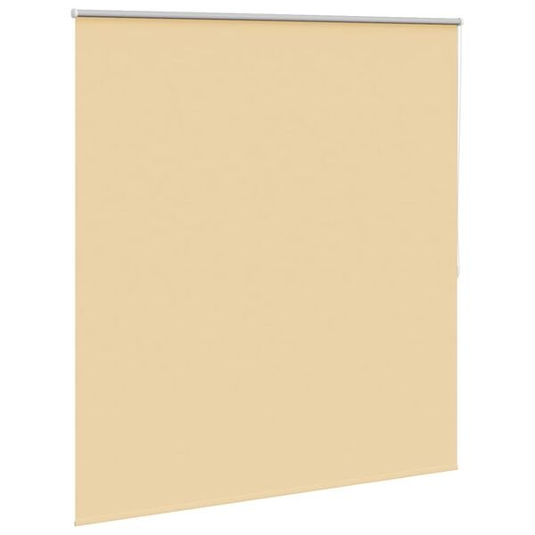 vidaXL Verdunkelungsrollo 164,4 x 175 cm, Stoffbreite 160 cm, Beige