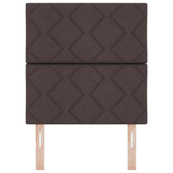 vidaXL Kopfteil Dunkelbraun 80 cm Stoff