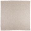vidaXL Bereichsteppiche Quadratisch FARO Creme 240 x 240 cm Polyester