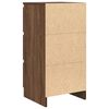 vidaXL Sideboard Braun Eichen-Optik 37,5x35x76 cm Holzwerkstoff