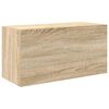vidaXL Bad-Wandschrank Sonoma-Eiche 60x25x30 cm Holzwerkstoff