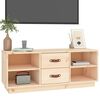 vidaXL TV-Schrank 100x34x40 cm Massivholz Kiefer