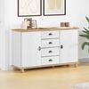 vidaXL Sideboard ASKIM 133,5 x 40 x 79 cm Massivholz Kiefer