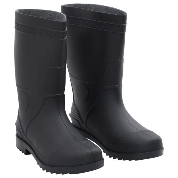 vidaXL Gummistiefel Schwarz Größe 42 PVC