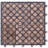 vidaXL Terrassenfliesen 11 Stk. 30x30 cm Altholz Massiv