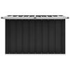 vidaXL Gartenbox Anthrazit 109x67x65 cm