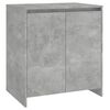 vidaXL 3-tlg. Sideboard Betongrau Holzwerkstoff
