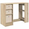 vidaXL Schreibtisch Sonoma-Eiche Holzwerkstoff 100 x 40 x 75 cm