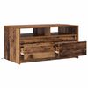vidaXL Couchtisch mit Schubladen Altholz 90 x 50 x 45 cm Holzwerkstoff