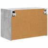 vidaXL TV-Wandschrank Beton Grau 59,5 x 31 x 40 cm Holzwerkstoff