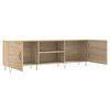vidaXL TV-Schrank Sonoma-Eiche 150x30x50 cm Holzwerkstoff
