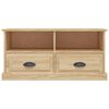 vidaXL TV-Schrank Sonoma-Eiche 93x35,5x45 cm Holzwerkstoff