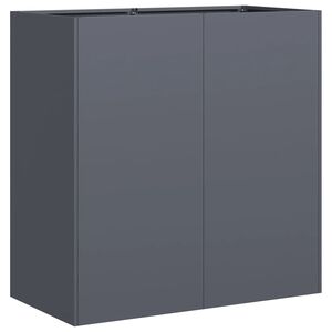 vidaXL Pflanzk&uuml;bel Anthrazit 80x40x80 cm Kaltgewalzter Stahl