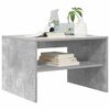 vidaXL Couchtisch Beton Grau 60 x 50 x 40 cm Holzwerkstoff