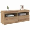 vidaXL TV-Wandschrank Artisan-Eiche 100 x 30 x 40 cm Holzwerkstoff