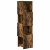 vidaXL Eckschrank 25,5x25x102cm Holzwerkstoff R&auml;uchereiche