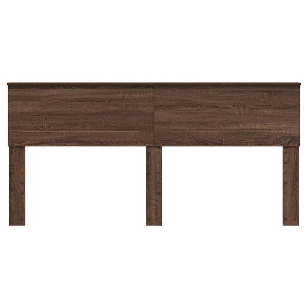 vidaXL Kopfteil Braun Eichen-Optik 200 cm Holzwerkstoff