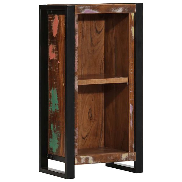 vidaXL Nachttisch 40x30x80 cm Altholz Massivholz