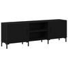 vidaXL TV-Schrankset 150 x 30 x 50 cm Schwarz Eichen-Optik