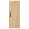 vidaXL Highboard Sonoma-Eiche 34,5x34x180 cm Holzwerkstoff