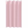 vidaXL Verdunkelungs-Vorh&auml;nge mit Ringen 2 pcs Babyrosa 175 x 140 cm