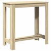 vidaXL Bartisch Sonoma-Eiche 102x50x103,5 cm Holzwerkstoff