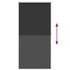 Verdunklungsrollo Verdunkelungsrollo Rollo 60x120 schwarz