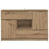 vidaXL Sideboard Artisan-Eiche 100 x 30 x 65,6 Holzwerkstoff