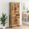 vidaXL Highboard Altholz 69,5 x 34 x 180 cm Holzwerkstoff
